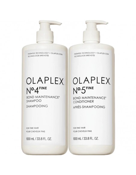 Olaplex - No. 4 Fine & No. 5 Fine Bond Maintenance Shampoo & Conditioner Duo 1000ml