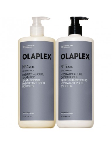 Olaplex - No. 4 Curl & No. 5 Curl Bond Shaper Shampoo & Conditioner Duo 1000ml