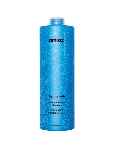amika Hydro Rush Intense Moisture Shampoo - 1000ml