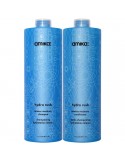 amika - Hydro Rush - Intense Moisture Shampoo & Conditioner Duo 1000ml