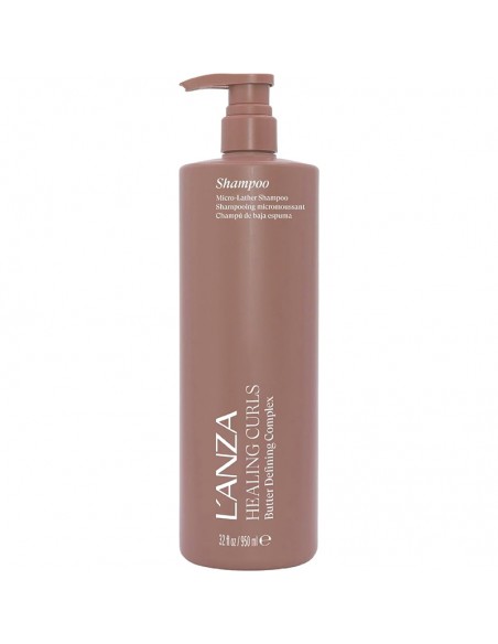 LANZA Healing Curls - Butter Defining Complex - Micro-Lather Shampoo - 1000ml