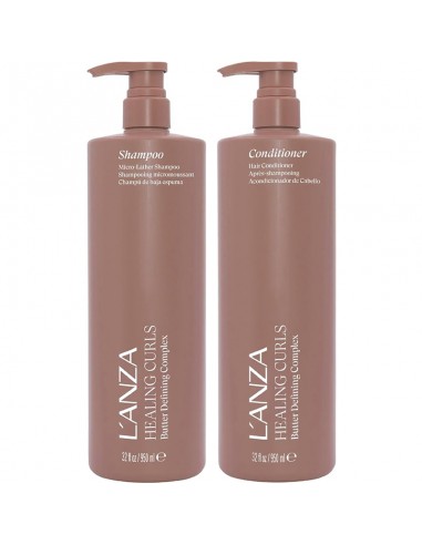 LANZA Healing Curls - Butter Shampoo & Conditioner Duo - 950ml