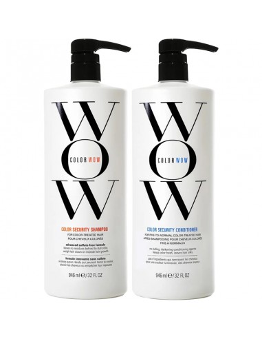Color WOW - Color Security Shampoo & Conditioner Duo Fine/Normal Hair 946ml
