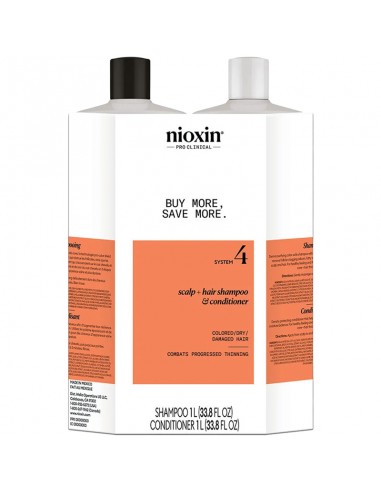 Nioxin - System 4 - Litre Duo