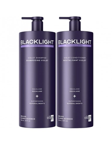 Oligo Blacklight Professional - NEU VIO - Violet Shampoo & Conditioner Duo 946ml