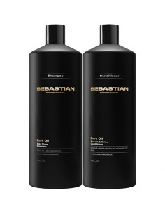 Sebastian - Dark Oil - Silky Shine Shampoo & Smooth Conditioner Duo 1000ml