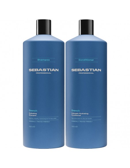 Sebastian - Drench - Hydrating Shampoo & Conditioner Duo 1000ml