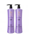 CHI Royal - Color Gloss - Blonde Enhancing Purple Shampoo & Conditioner Litre Duo