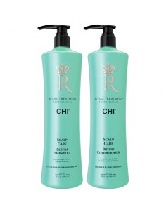 CHI Royal - Scalp Care Biotin Shampoo & Conditioner Litre Duo