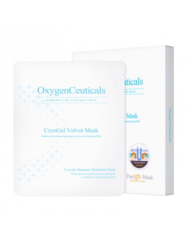 OxygenCeuticals - CryoGel Velvet Mask - 6pcs/box