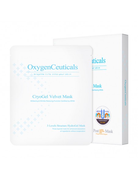 OxygenCeuticals - CryoGel Velvet Mask - 6pcs/box