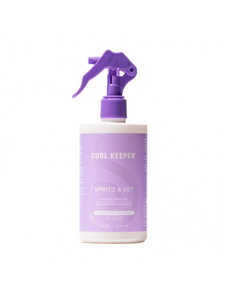 Curl Keeper - Spritz & Set - Styling Spray Gel - 355ml