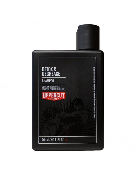Uppercut Deluxe - Hair Wash - Detox & Degrease Shampoo - 240ml