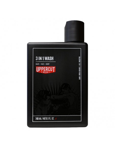 Uppercut Deluxe - Hair Wash - 3 In 1 Wash - 240ml