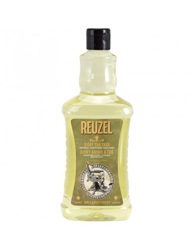 Reuzel 3-In-1 Tea Tree Shampoo, Conditioner & Bodywash - 1000ml