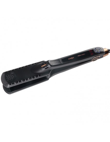 CROC Flat Iron - Masters Black Titanium Plates 1.5 Inch