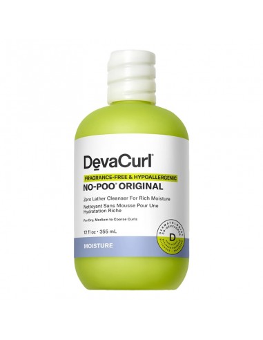 DevaCurl Fragrance Free No-Poo Original Cleanser - 355ml