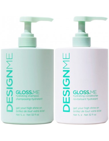 DesignME GlossME Hydrating - Litre Duo