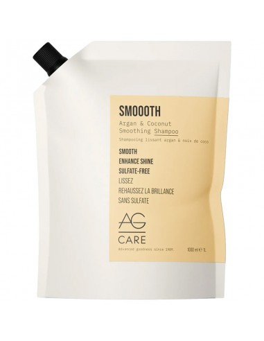 AG Smoooth Argan & Coconut Smoothing Shampoo - 1000ml