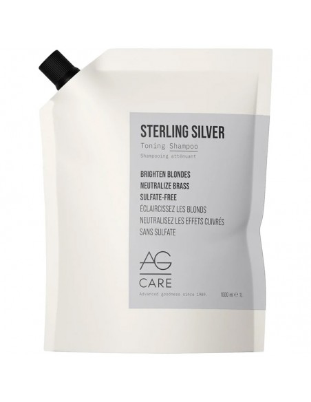 AGcare Sterling Silver Toning Shampoo - 1000ml Refill