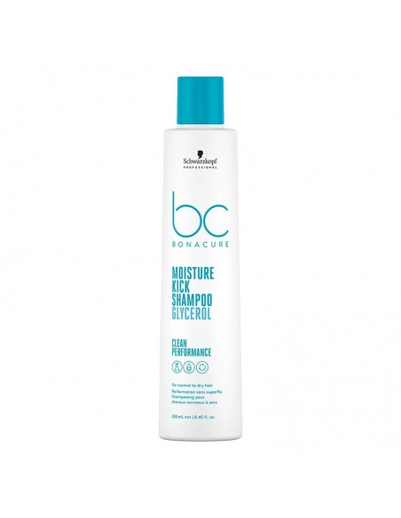 BC Clean Performance Moisture Kick Shampoo - 250ml