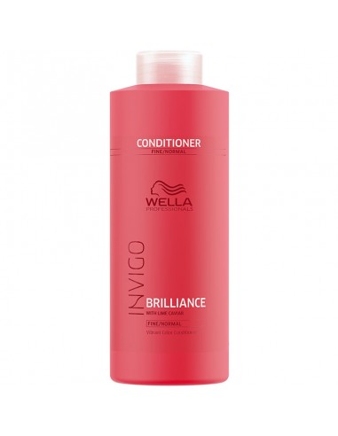 Wella Invigo Brilliance Conditioner Fine Normal Hair - 1000ml