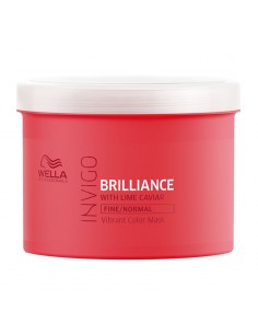 Wella Invigo Brilliance Mask Fine Normal Hair - 500ml