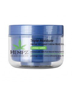 Hempz Triple Moisture Herbal Whipped Creme Body Scrub - 176g