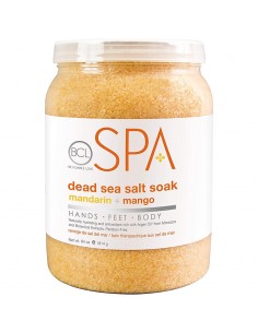 BCLspa Mandarin & Mango Dead Sea Salt Soak - 1814g