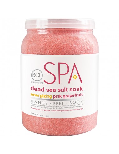 BCLspa Pink Grapefruit Dead Sea Salt Soak - 1814g
