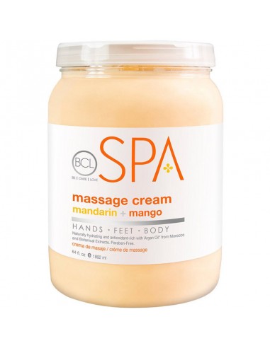 BCLspa Mandarin & Mango Massage Cream - 1892ml