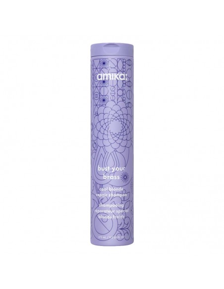 amika - Bust Your Brass Cool Blonde Repair Shampoo - 275ml