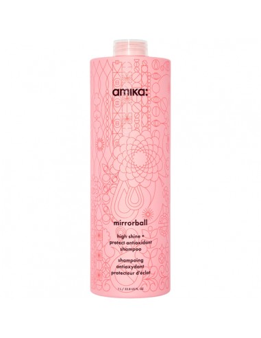 amika Mirrorball High Shine & Protect Antioxidant Shampoo - 1000ml