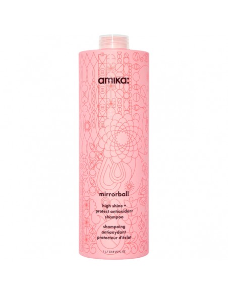 amika - Mirrorball - High Shine & Protect Antioxidant Shampoo - 1000ml