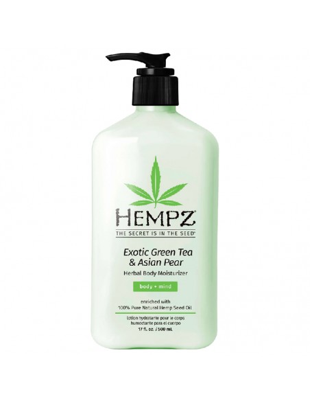 Hempz Herbal Body Moisturizer - Exotic Green Tea & Asian Pear - 500ml