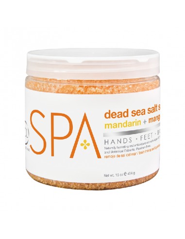 BCLspa - Mandarin & Mango Dead Sea Salt Soak - 454g