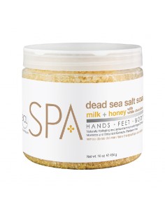 BCLspa - Milk & Honey With White Chocolate Dead Sea Salt Soak - 454g