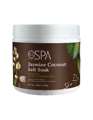 BCLspa - Jasmine Coconut Dead Sea Salt Soak - 454g
