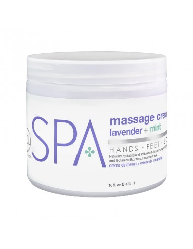 BCLspa - Lavender & Mint Massage Cream - 473ml