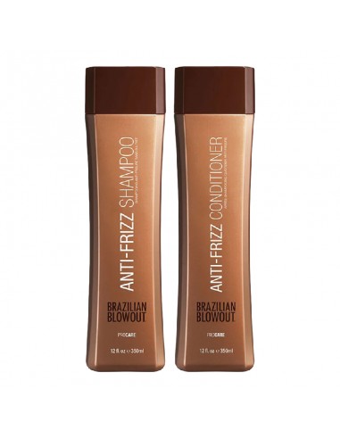 Brazilian Blowout Anti-Frizz Shampoo & Conditioner 350ml Duo