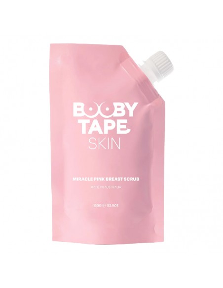 Booby Tape Skin - Miracle Pink Breast Scrub - 150g